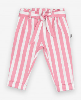 

Брюки в полоску Gulliver, Розовый, 12031GBC6302