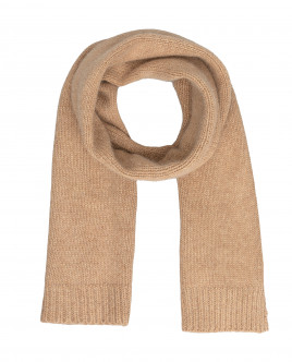 

Бежевый шарф с люрексом, 21902GMC7506