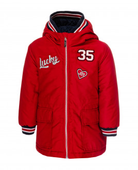 Красная демисезонная куртка от Gulliver Market