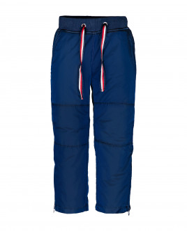 Синие утепленные демисезонные брюки от Gulliver Market
