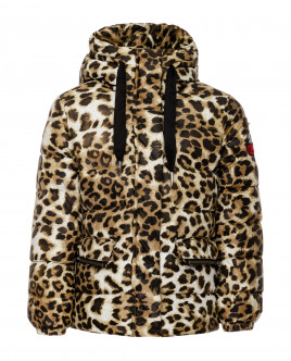 Зимняя куртка с леопардовым принтом от Gulliver Market