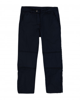 Синие утепленные демисезонные брюки от Gulliver Market