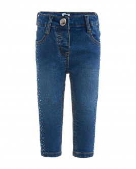 Синие прямые джинсы от Gulliver Market