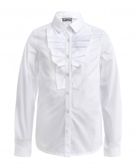 Белая блузка с длинным рукавом Gulliver от Gulliver Market