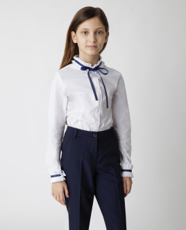 

Белая блузка Gulliver, Белый, 220GSGC2205
