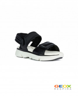 

Черные сандалии Geox, Черный, J02BHE0BCNHC9999
